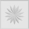 Ekena Millwork Standard Sedgwick Flower Rosette With Beveled Edge, 7"W x 7"H x 1/2"P ROSP070X070X050SDG10 - alternate 4